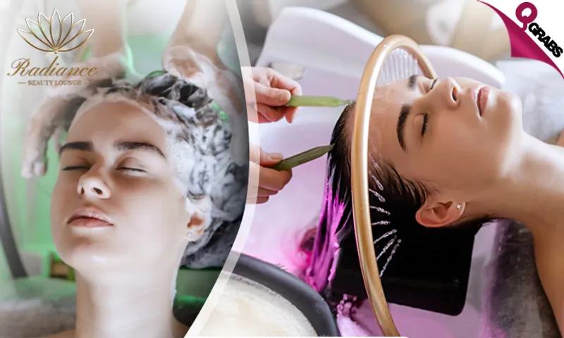 Hair Spa Waterfall Treatment for Ladies at Radiance Beauty Lounge, Millennium Place Hotel!